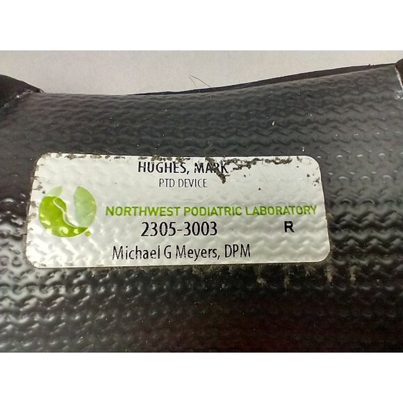 Orthofeet Highline 487 Mens 10 2E Wide Brown Boot Lace-Up Leather Comfort - Picture 16 of 16